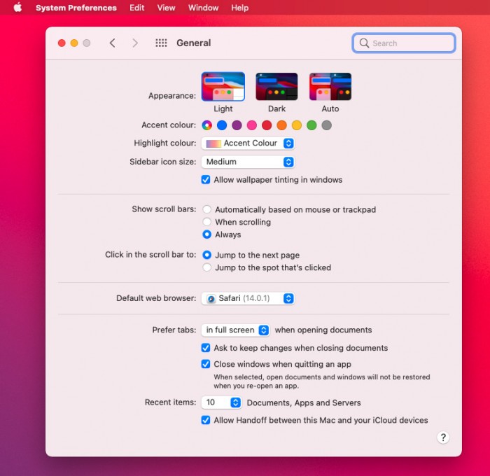 macOS Big Sur 正式版（20201113发布）