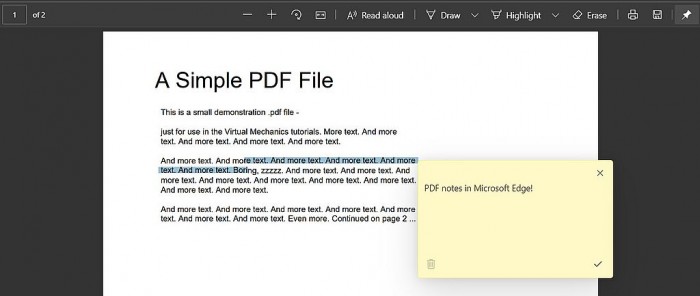 [图]微软Edge新增多项实用功能：改善推送体验 优化多任务处理 提升PDF阅读体验
