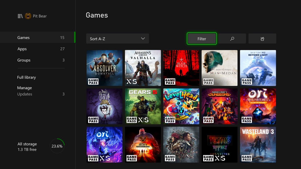 Xbox11月系统升级为新主机添加动态背景效果