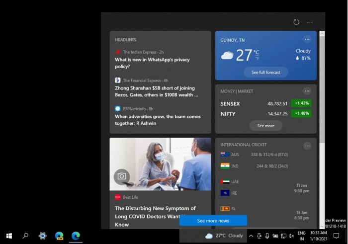 Windows 10全新任务栏功能更新上手体验