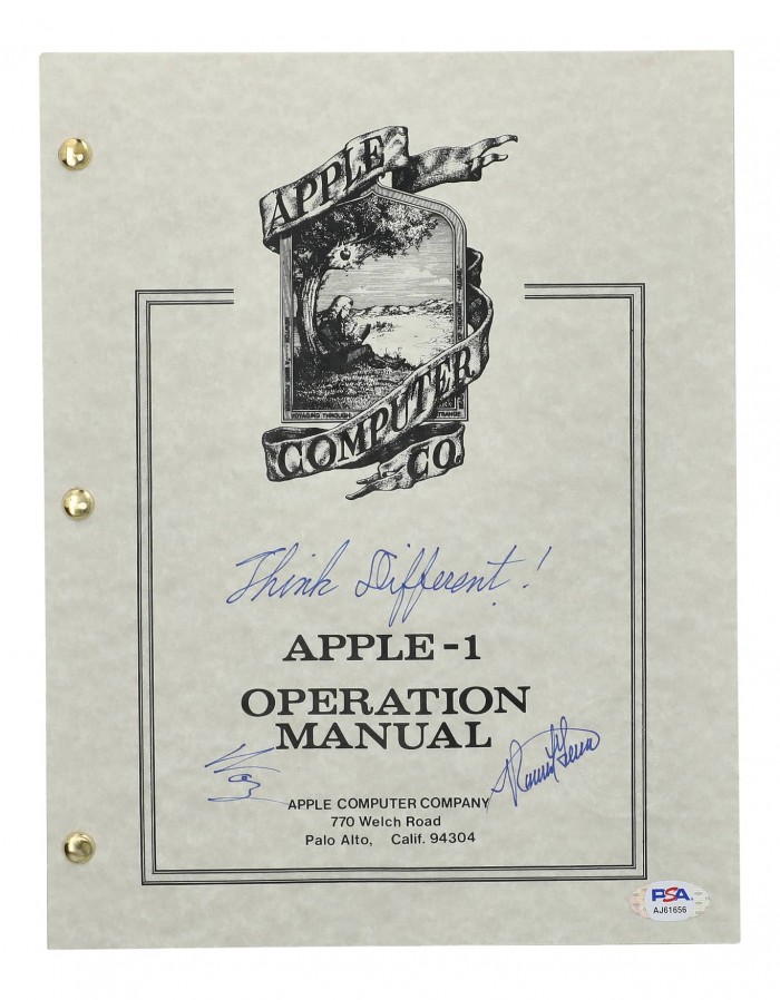 又一罕见的Apple-1电脑正在拍卖 附有乔布斯手写序列号