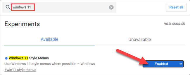 如何启用Chrome的隐藏Windows 11主题