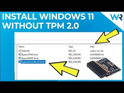 没有 TPM 芯片怎么安装 Win11系统（TPM 2.0 绕过）