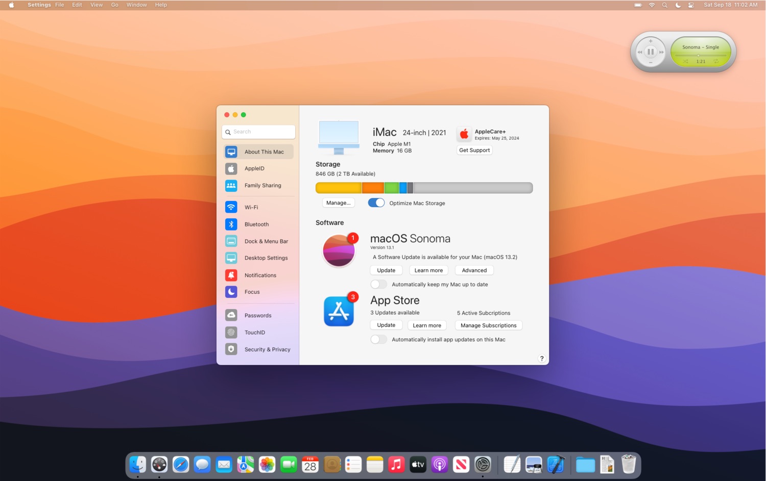 macOS 13全新系统偏好设置概念渲染欣赏，风格趋向iOS